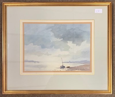 Lot 27 - Ronald Crampton - Bawdsey, w/c, framed and glazed