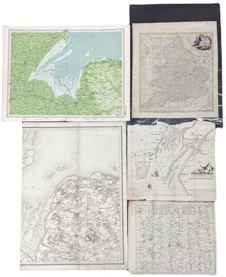 Lot 539 - Five mixed maps, to include: J Bartholomew...