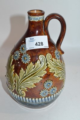 Lot 445 - Royal Doulton - conical shape. mottled glaze...