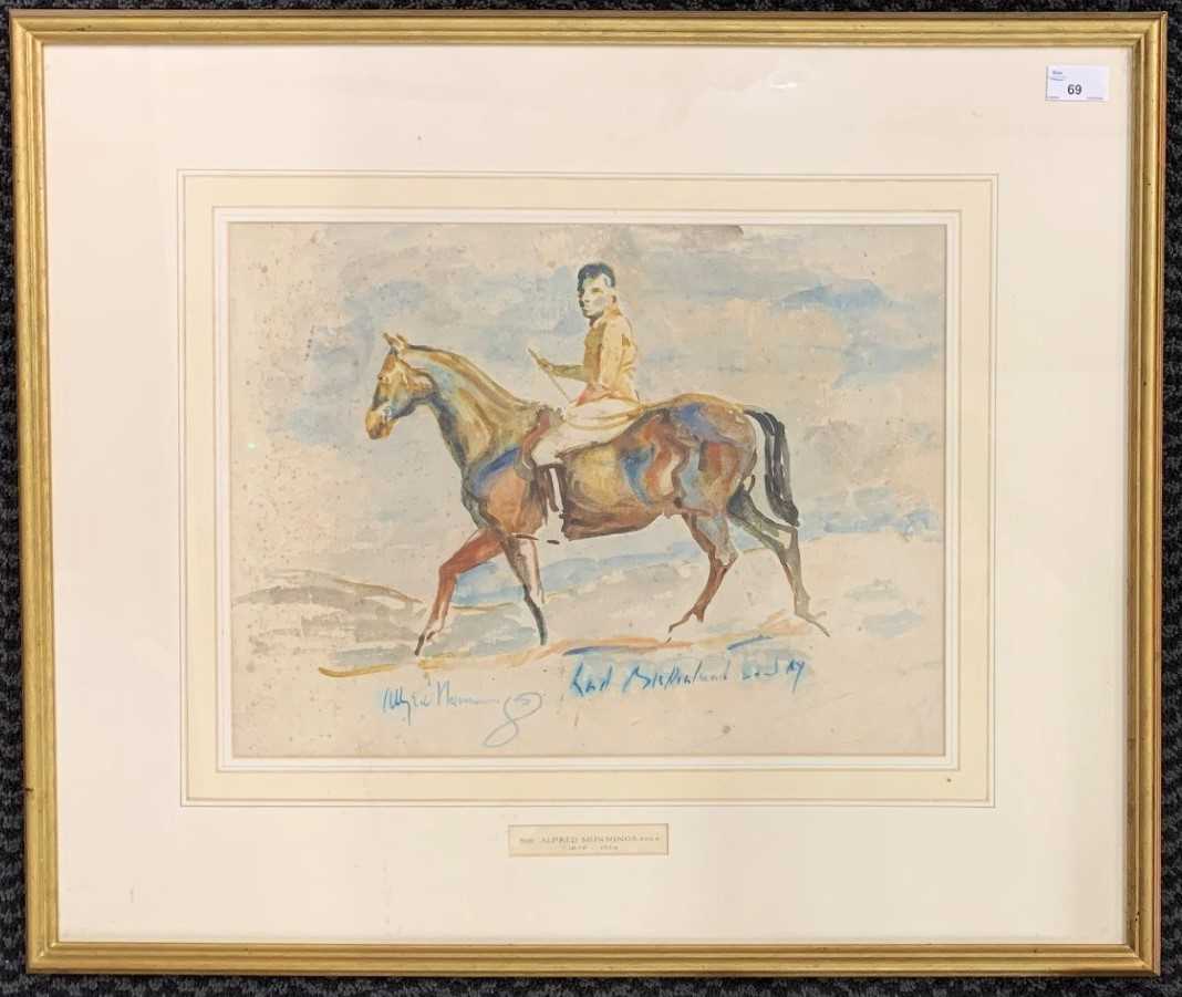 Lot 69 - Follower of Sir Alfred Munnings (1878-1959),...