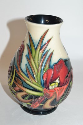 Lot 337 - A Moorcroft vase of baluster form with...