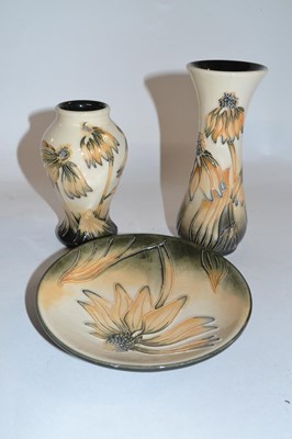 Lot 339 - A group of modern Moorcroft wares with the...