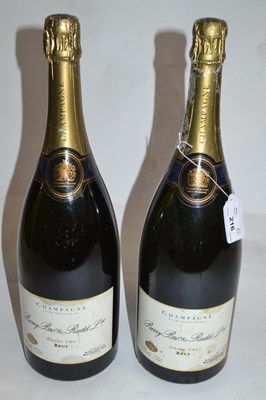Lot 216 - Two magnums of champagne by Berry Bros. & Rudd...