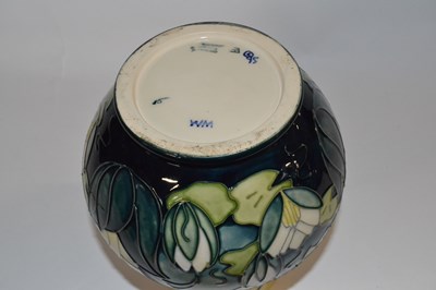 Lot 343 - A large Moorcroft vase of globular form...