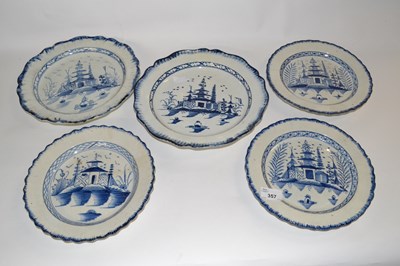 Lot 357 - Collection of late 18th Century Pearl ware...