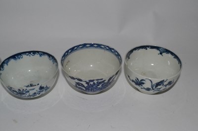 Lot 400 - A group of six 18th Century English porcelain...