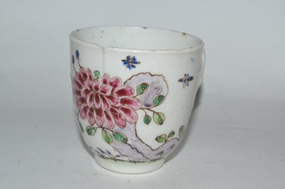 Lot 407 - A Bow porcelain cup circa 1755 with famille...
