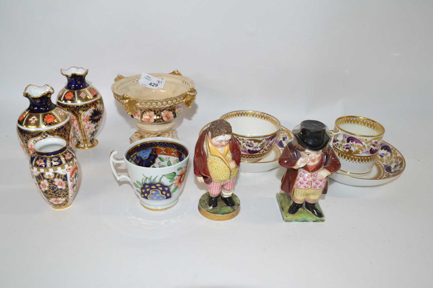 Lot 429 - A group of Crown Derby porcelain including a...