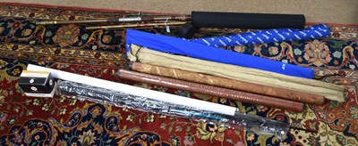 Lot 39 - Quantity of mixed fly and sea fishing rods to...