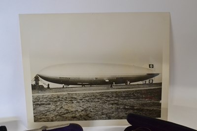 Lot 624 - A rare photograph of the Hindenburgh Airship...