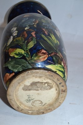 Lot 478 - A Doulton Lambeth faience vase late 19th...