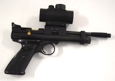 Lot 56 - Modern .22 bolt action air pistol with Gamo...