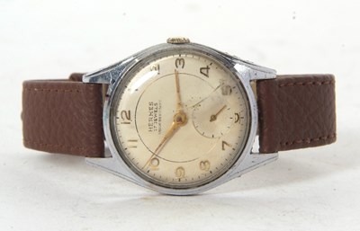 Lot 200 - A vintage Hermes gents wristwatch, it has a 17...