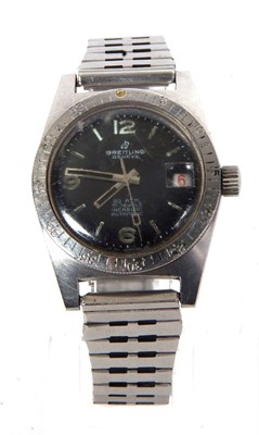 Lot 211 - A Breitling Skindiver reference 3865 gents...