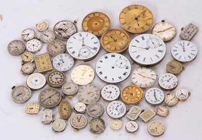 Lot 227 - Mixed Lot: Various wrist and pocket watch...