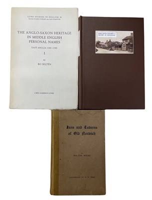 Lot 195 - Norfolk interest: 3 titles: WALTER WICKS AND H...