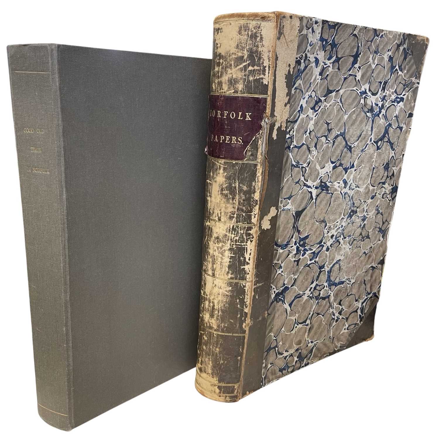 Lot 210 - NORFOLK HISTORY INTEREST: 2 volumes: 2 large...