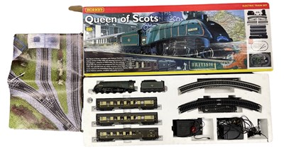 Lot 13 - A boxed hornby 00 gauge Queen of Scots set...