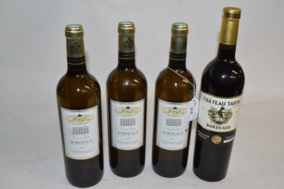Lot 218 - 2012 Le Pierrey, Bordeaux, 3 bottles, and 2015...