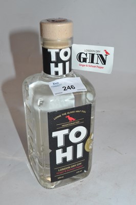 Lot 246 - Tohi Ginger & Sichuan Pepper London Dry Gin - 43%
