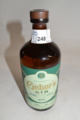 Lot 248 - Geber's Vapour Infused Small Batch Gin - 40%