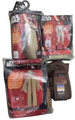 Lot 128 - A collection of adult Star Wars costumes, to...