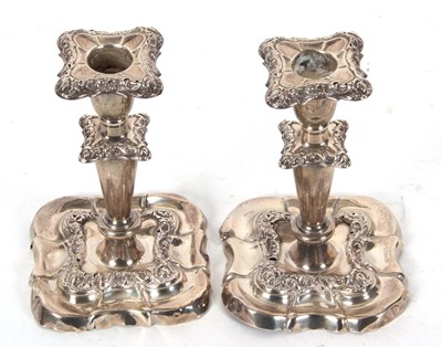 Lot 56 - A pair of early 20th Century silver...