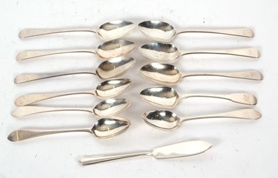 Lot 62 - Mixed Lot:  Silver teaspoons to include four...