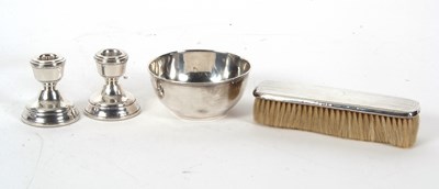 Lot 68 - Mixed Lot:  George V silver sugar bowl of...