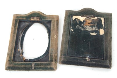 Lot 82 - A pair of Edwardian silver photograph frames...