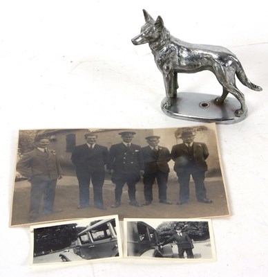 Lot 127 - Vintage chrome car mascot in the form of an...