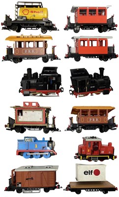Lot 59 - A good collection of Playmobil rolling stock,...