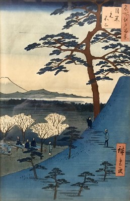 Lot 39 - Japanese 'Hiroshige' original handcoloured...