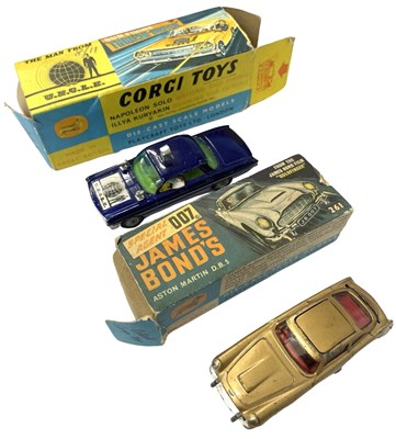 Lot 64 - A pair of boxed Corgi die-cast TV cars, to...