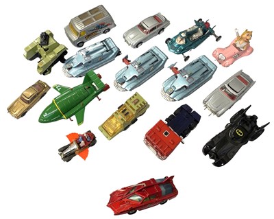 Lot 63 - A collection of various die-cast TV toy...