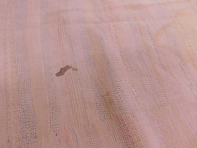 Lot 198 - Two Saami quilts, approx. 55 x 200cm & 110 x...