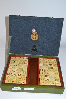 Lot 469 - Mah Jong Set Italian PoW