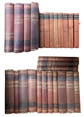 Lot 33 - ONE BOX: CHARLES DICKENS AND WILLIAM THACKERAY,...