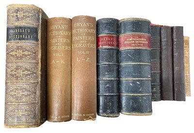 Lot 318 - ONE BOX: Antiquarian Dictionaries and reference