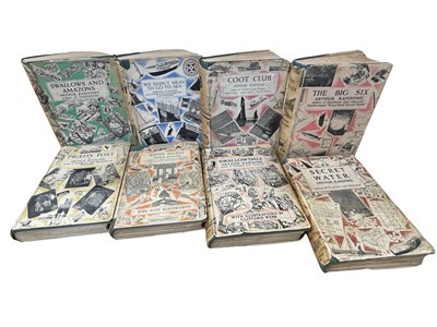 Lot 10 - ARTHUR RANSOME: 8 Jonathan Cape titles, with...