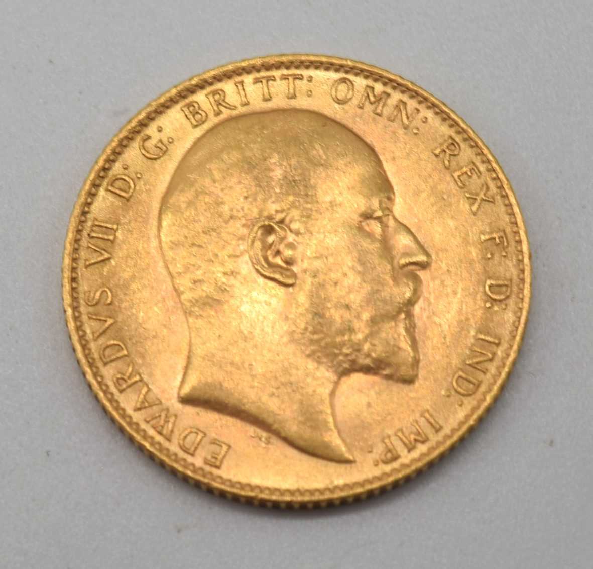 Lot 2 - Edward VII, 1909 full gold soverign
