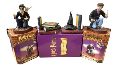 Lot 134 - A collection of various boxed Harry Potter...