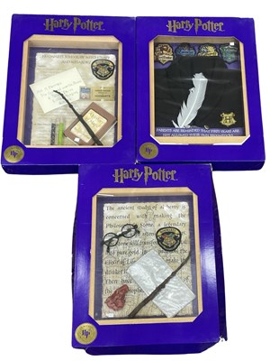Lot 132 - Three Limited Edition Harry Potter wall...