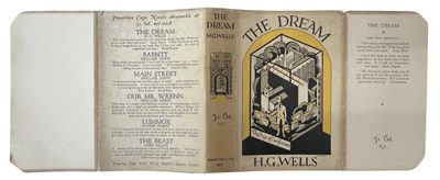 Lot 339 - H G WELLS Dustjacket, Jonathan Cape, clipped...