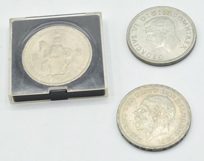 Lot 103 - Three 20th century British Crowns to include...