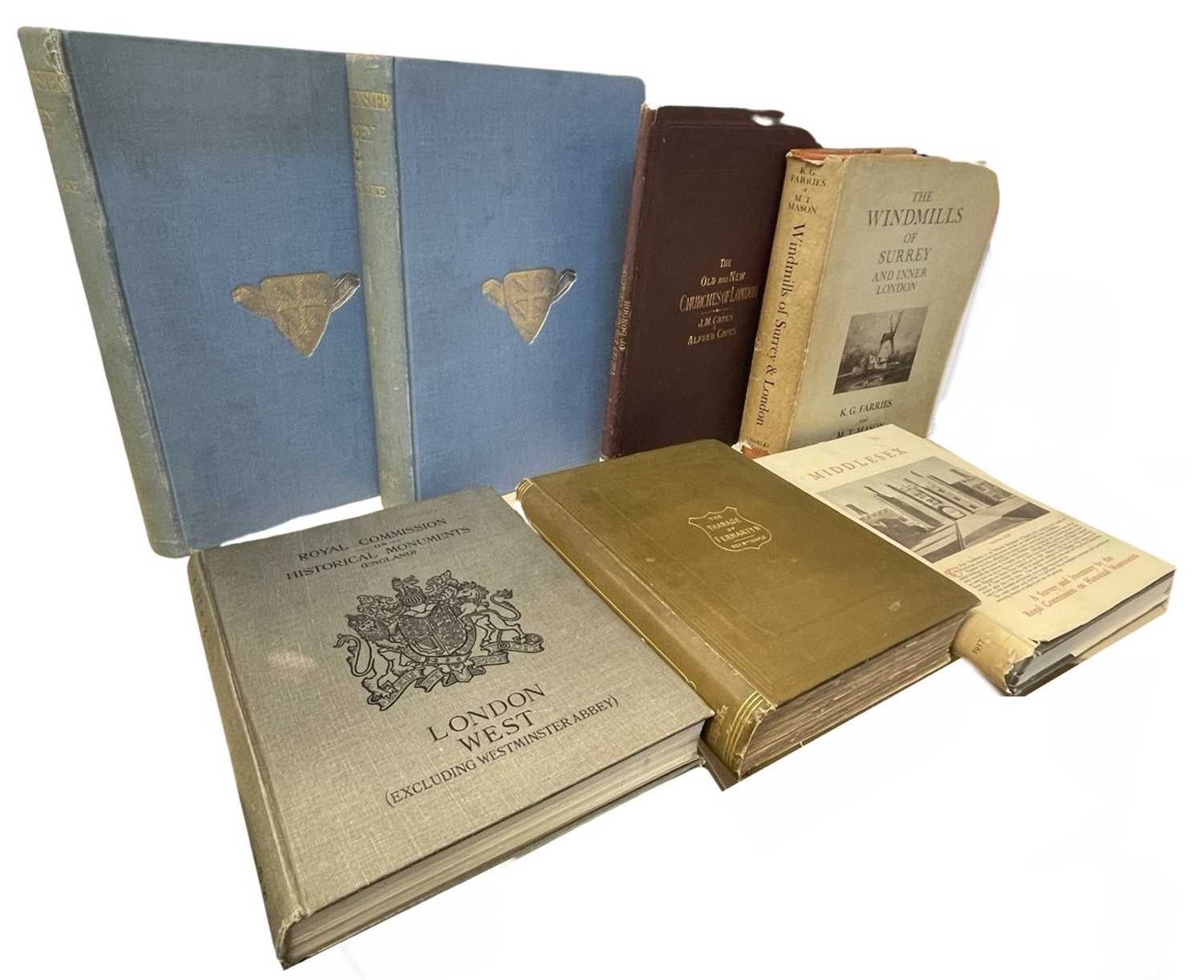 Lot 230 - LONDON INTEREST LARGE FORMAT: 7 titles:...