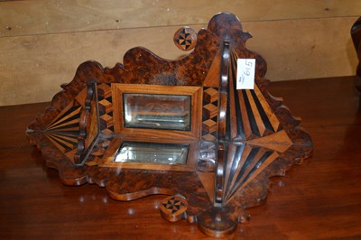 Lot 615 - A small 19th Century mirrored wall bracket...