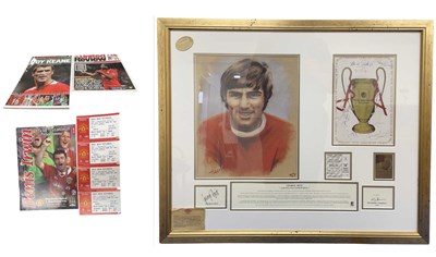 Lot 253 - FOOTBALL INTEREST: A mixed lot of memorabilia,...