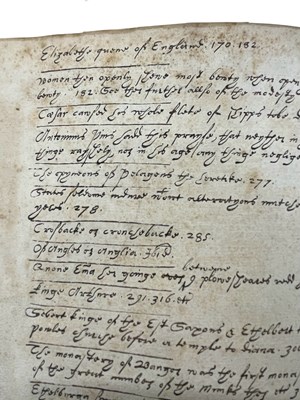 Lot 163 - Speed (J) The History of Great Britaine  first edition with contemporary handwritten annotations