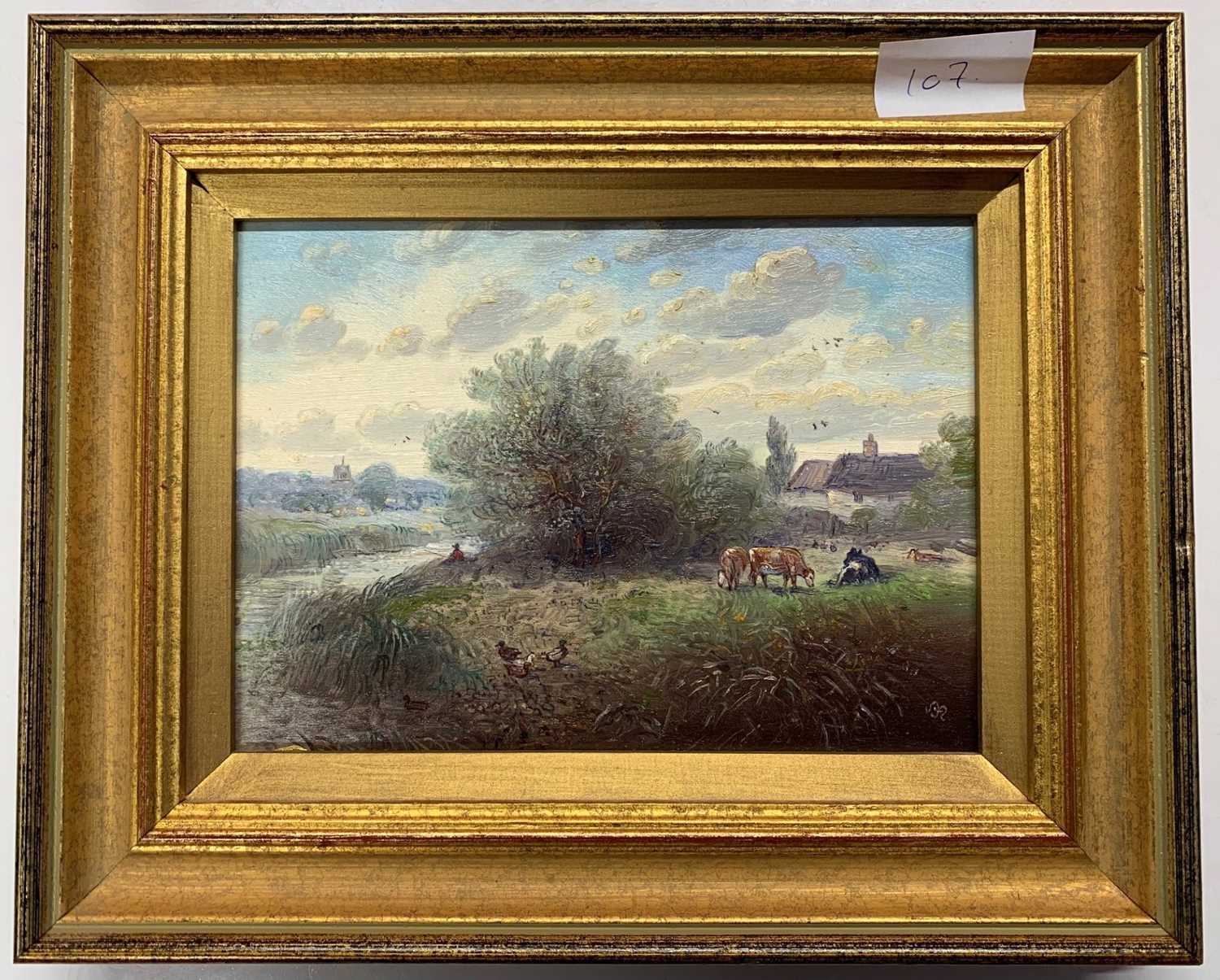 Lot 107 - John Edmund Mace RA ROI (1889-1952) Pastoral...